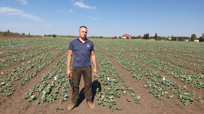 Сергій Демиденко, спеціаліст з агрономії Corteva Agriscience в Україні